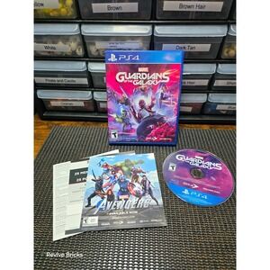 Marvel's Guardians of the Galaxy Sony PlayStation 4 PS4 2021 CIB Complete Tested